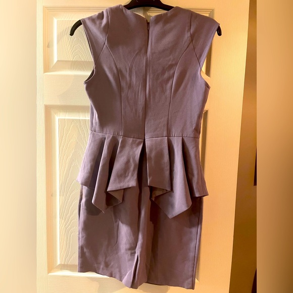 Light purple mini peplum dress from Topshop size US6 - Picture 4 of 4